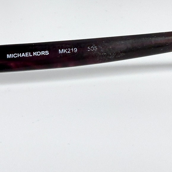 Michael‎ Kors MK219 505 Tortoise Purple Rectangular Eyeglasses Frames 22464 main image 7